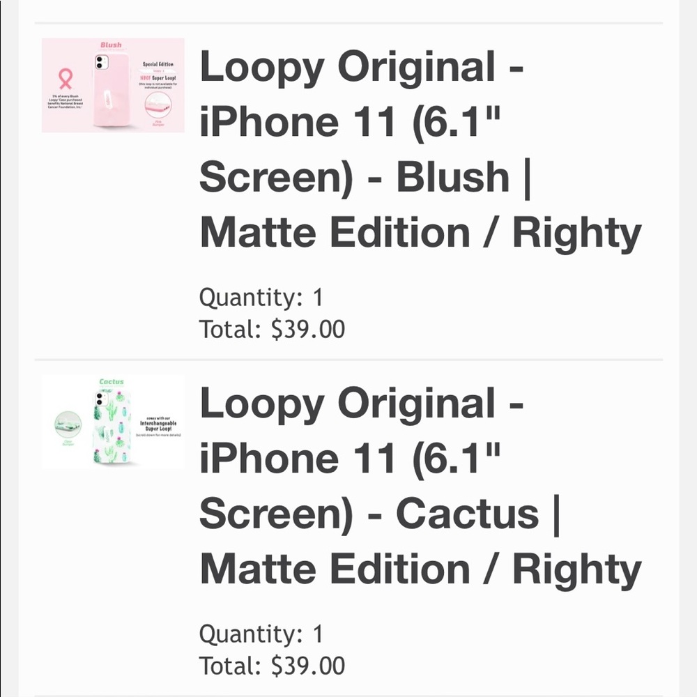 Loopy Cases for iPhone 11 - Picture 3 of 3